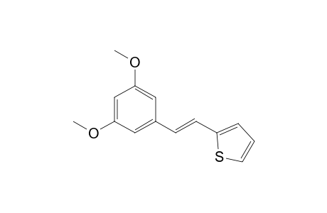 2-[(E)-2-(3,5-dimethoxyphenyl)ethenyl]thiophene