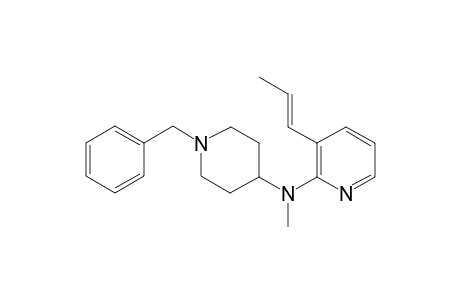 1-Benzyl-4-(N-methyl-N-(3-propen-1-yl)-2-pyridinyl)amino)piperidine