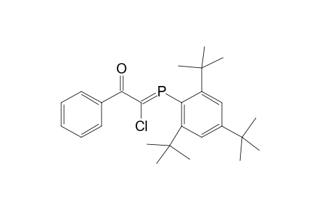 (Z)-[( Benzoyl)chloromethylene]-[ 2,4,6-tri(t-butyl)phenylphosphane]