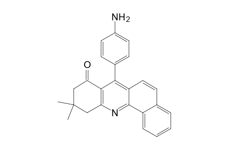 7-(4-aminophenyl)-10,10-dimethyl-9,11-dihydronaphtho[1,2-b]quinolin-8-one