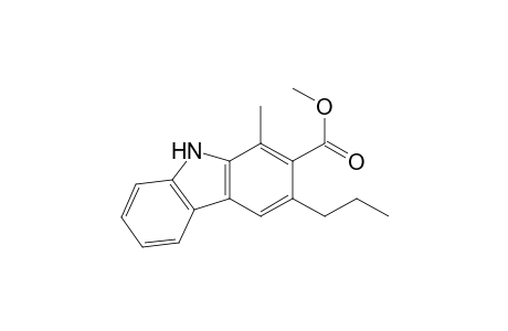 9H-Carbazole-2-carboxylic acid, 1-methyl-3-propyl-, methyl ester