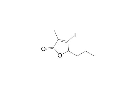 3-iodanyl-4-methyl-2-propyl-2H-furan-5-one