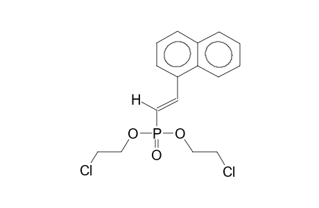 O,O-BIS(2-CHLOROETHYL)-2-(ALPHA-NAPHTHYL)VINYLPHOSPHONATE