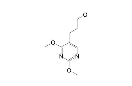 2,4-DIMETHOXY-5-(3-HYDROXYPROPYL)-PYRIMIDINE