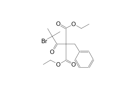 propanedioic acid, 2-(2-bromo-2-methyl-1-oxopropyl)-2-(phenylmethyl)-,diethyl ester