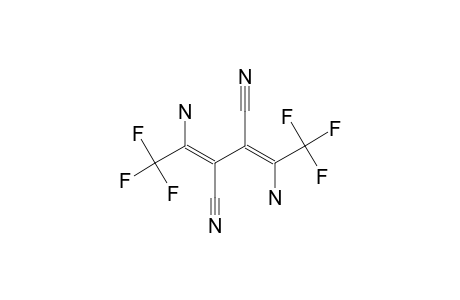 2,5-DIAMINO-3,4-DICYANO-1,1,1,6,6,6-HEXAFLUOROHEXA-2,4-DIENE