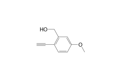 Benzenemethanol, 2-ethynyl-5-methoxy-