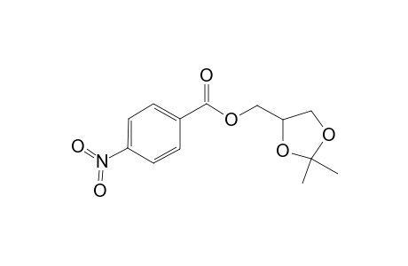 (2,2-Dimethyl-1,3-dioxolan-4-yl)methyl 4-nitrobenzoate