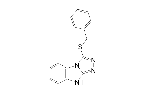3-(benzylsulfanyl)-9H-[1,2,4]triazolo[4,3-a]benzimidazole