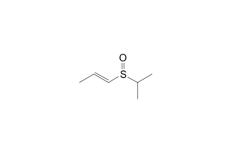 1-Propene, 1-[(1-methylethyl)sulfinyl]-