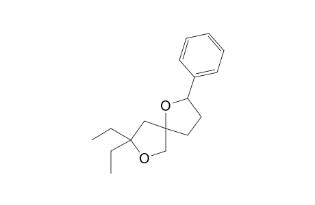 8,8-Diethyl-2-phenyl-1,7-dioxaspiro[4.4]nonane isomer