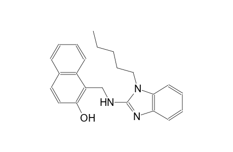 1-{[(1-pentyl-1H-benzimidazol-2-yl)amino]methyl}-2-naphthol