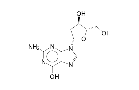 2-Amino-9-(4-hydroxy-5-hydroxymethyl-tetrahydro-furan-2-yl)-9H-purin-6-ol