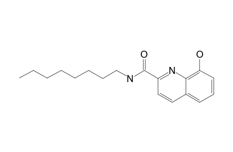 N-N-OCTYL-8-HYDROXY-QUINOLINE-2-CARBOXAMIDE