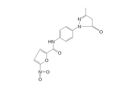 4'-(3-METHYL-5-OXO-2-PYRAZOLIN-1-YL)-5-NITRO-2-FURANILIDE