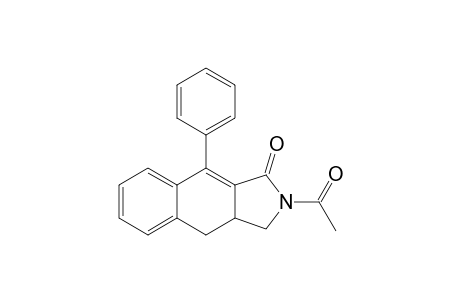 2-Acetyl-4-phenyl-9,9a-dihydro-1H-benzo[f]isoindol-3-one