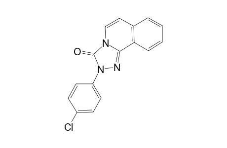 2-(p-Chlorophenyl)-2H-[1,2,4]triazolo-[3,4-a]isoquinolin-3-one