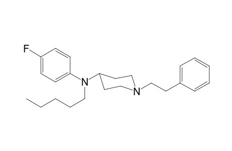 N-(4-Fluorophenyl)-N-pentyl-1-(2-phenylethyl)piperidin-4-amine