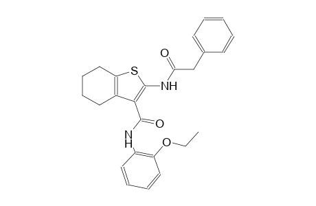 benzo[b]thiophene-3-carboxamide, N-(2-ethoxyphenyl)-4,5,6,7-tetrahydro-2-[(phenylacetyl)amino]-