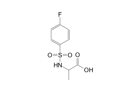propanoic acid, 2-[[(4-fluorophenyl)sulfonyl]amino]-, (2S)-
