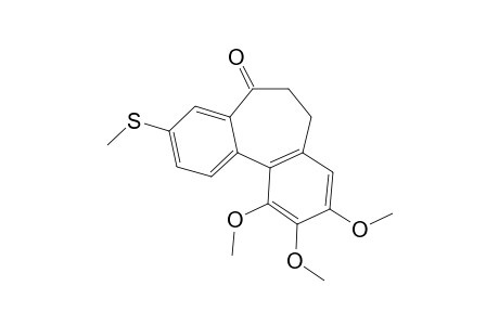 DEAMINODEOXYCOLCHINOL-7-ONE-METHYLTHIOETHER