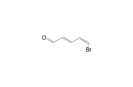 (2E,4Z)-5-Bromopenta-2,4-dienal