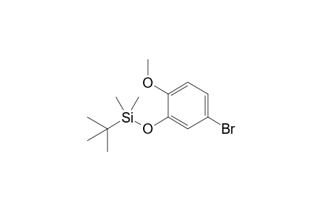 (5-bromo-2-methoxy-phenoxy)-tert-butyl-dimethyl-silane