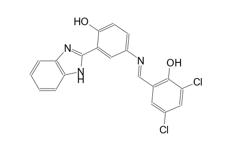 phenol, 2-[(E)-[[3-(1H-benzimidazol-2-yl)-4-hydroxyphenyl]imino]methyl]-4,6-dichloro-