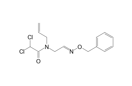 2,2-Dichloro-N-(2-phenylmethoxyiminoethyl)-N-(2-propenyl)acetamide