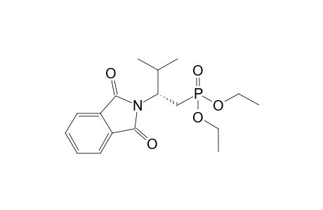 Diethyl (R)-( 3-methyl-2-phthalimidylbutyl)phosphonate