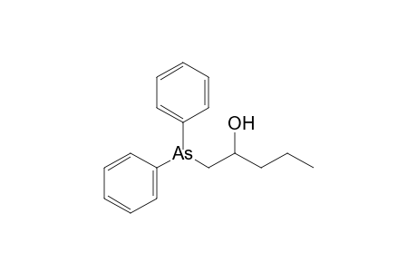 (2-Hydroxypentyl)diphenyl arsane
