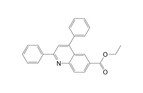 2,4-Diphenyl-6-quinoline Carboxylic acid ethyl ester