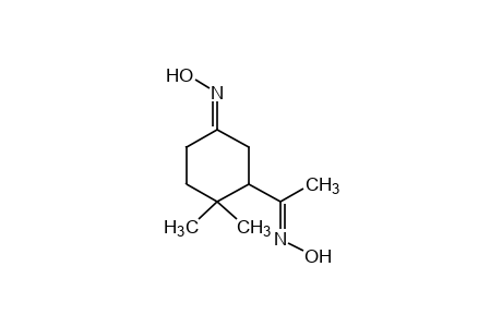 3-ACETYL-4,4-DIMETHYLCYCLOHEXANONE, DIOXIME