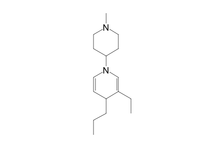 Pyridine, 3-ethyl-1,4-dihydro-1-(1-methyl-4-piperidinyl)-4-propyl-