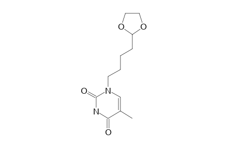 1-(4'-[1,3]-DIOXOLAN-2-YL-BUTYL)-THYMINE