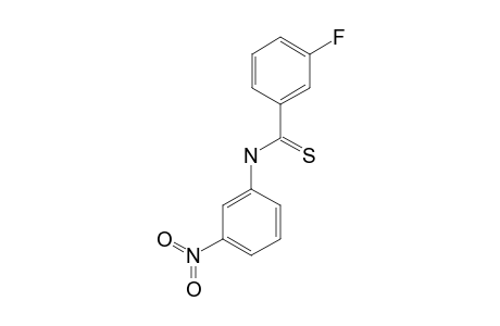3-fluoro-N-(3-nitrophenyl)thiobenzamide