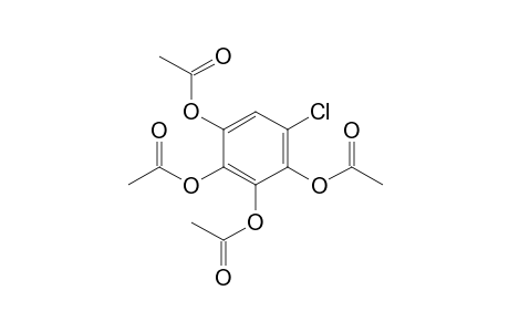 5-Chloro-1,2,3,4-tetraacetoxybenzene