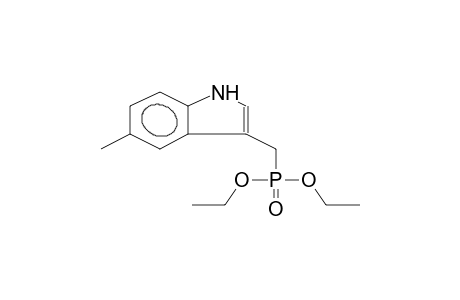 O,O-DIETHYL(5-METHYLINDOL-3-YLMETHYL)PHOSPHONATE