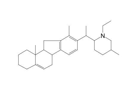 28-Ethyl-14,15,16,17-tetradehydroveratraman