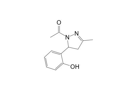 1-[3-(2-hydroxyphenyl)-5-methyl-3,4-dihydropyrazol-2-yl]ethanone