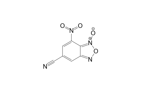 5-Cyano-7-nitro-[2,1,3]-benzoxadiazole N-oxide