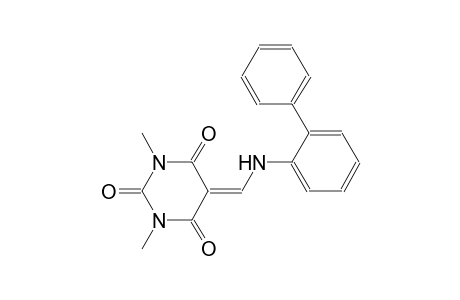 5-[([1,1'-biphenyl]-2-ylamino)methylene]-1,3-dimethyl-2,4,6(1H,3H,5H)-pyrimidinetrione