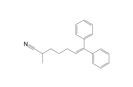 2-Methyl-7,7-diphenyl-6-heptenenitrile