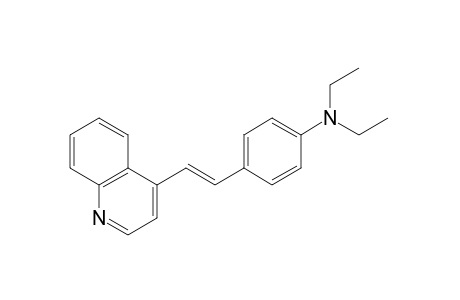 4-(p-diethylaminostyryl)quinoline