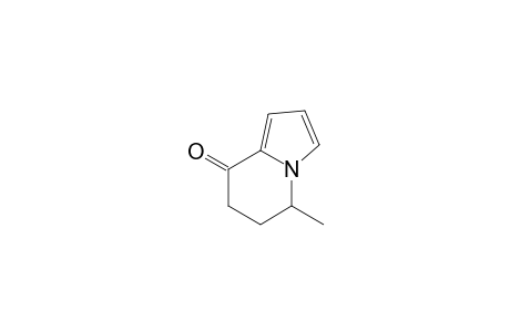 5-Methyl-8-oxo-5,6,7,8-dehydroindolizine