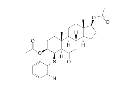 3-BETA,17-BETA-DIACETOXY-4-BETA-(2-AMINOTHIOPHENYL)-5-ALPHA-ANDROSTAN-6-ONE