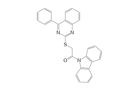 2-(9H-carbazol-9-yl)-2-oxoethyl 4-phenyl-2-quinazolinyl sulfide