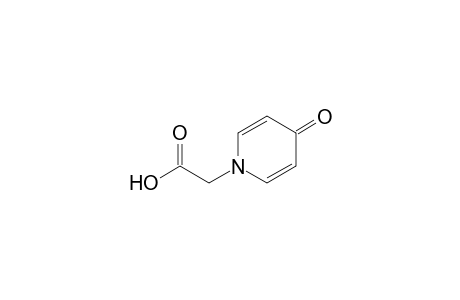 (4-oxo-1(4H)-pyridinyl)acetic acid
