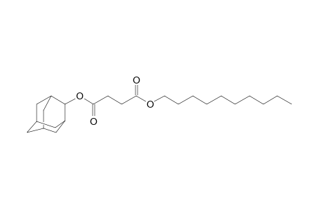 Succinic acid, 2-adamantyl decyl ester