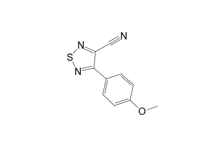 4-(4-Methoxyphenyl)-1,2,5-thiadiazole-3-carbonitrile